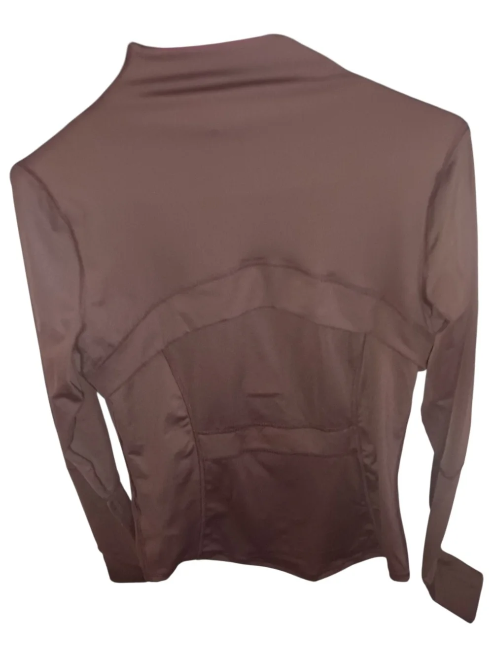 lululemon athletica Women's Brown Zip-Up Bomber Jacket